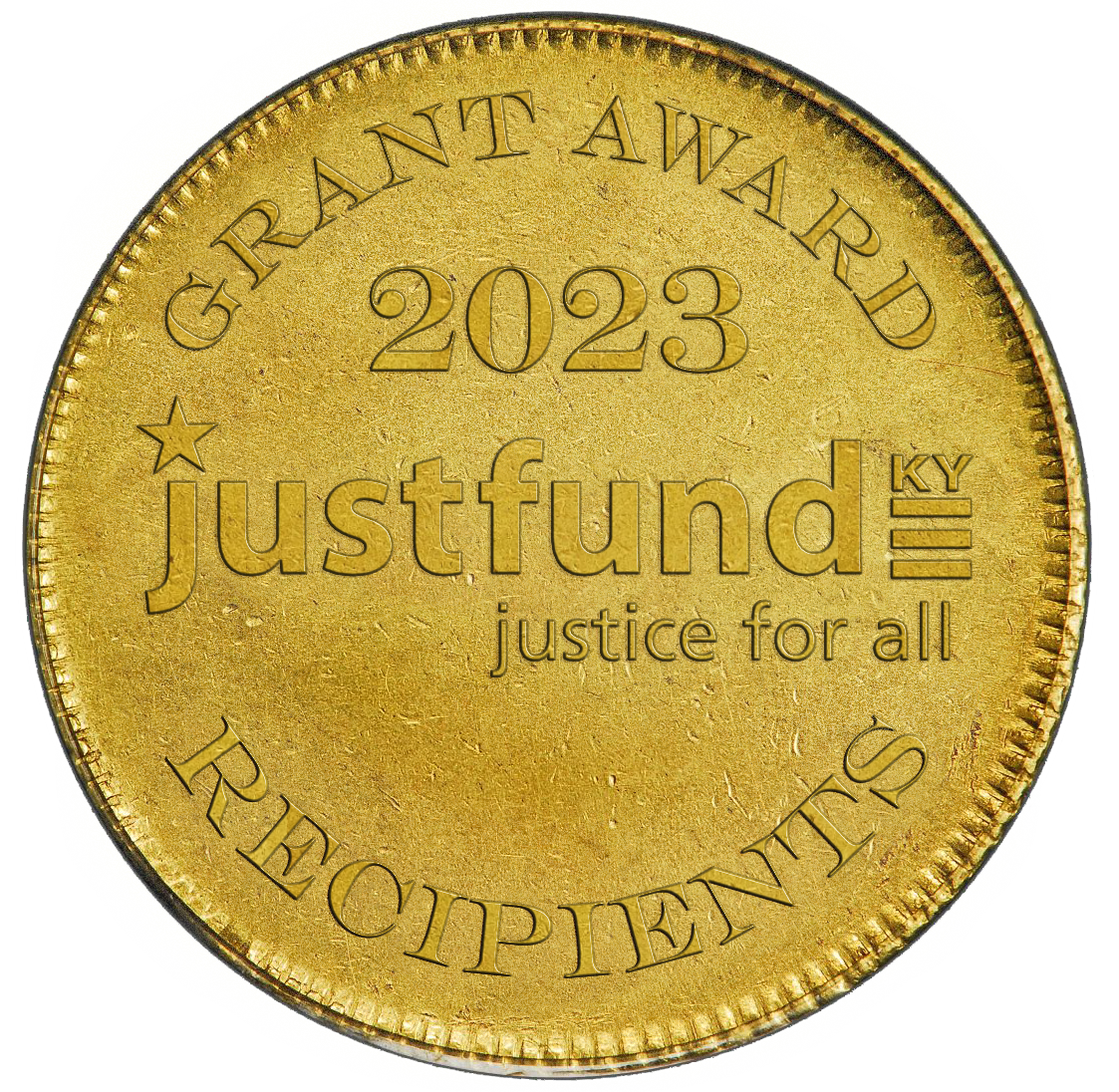 JustFundKY Grant Recipients Coin 2023